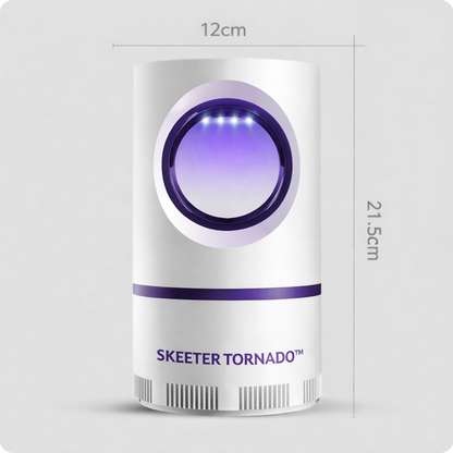 🦟 Lámpara Atrapa Mosquitos USB (Luz UV + Succión Silenciosa)