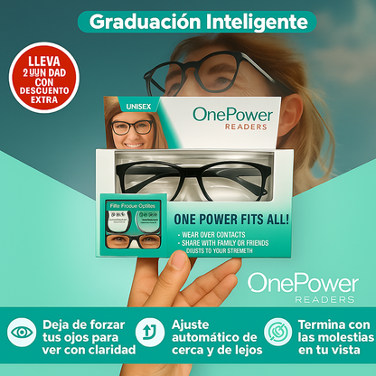 One Power Readers™ - Lentes con Graduación Inteligente