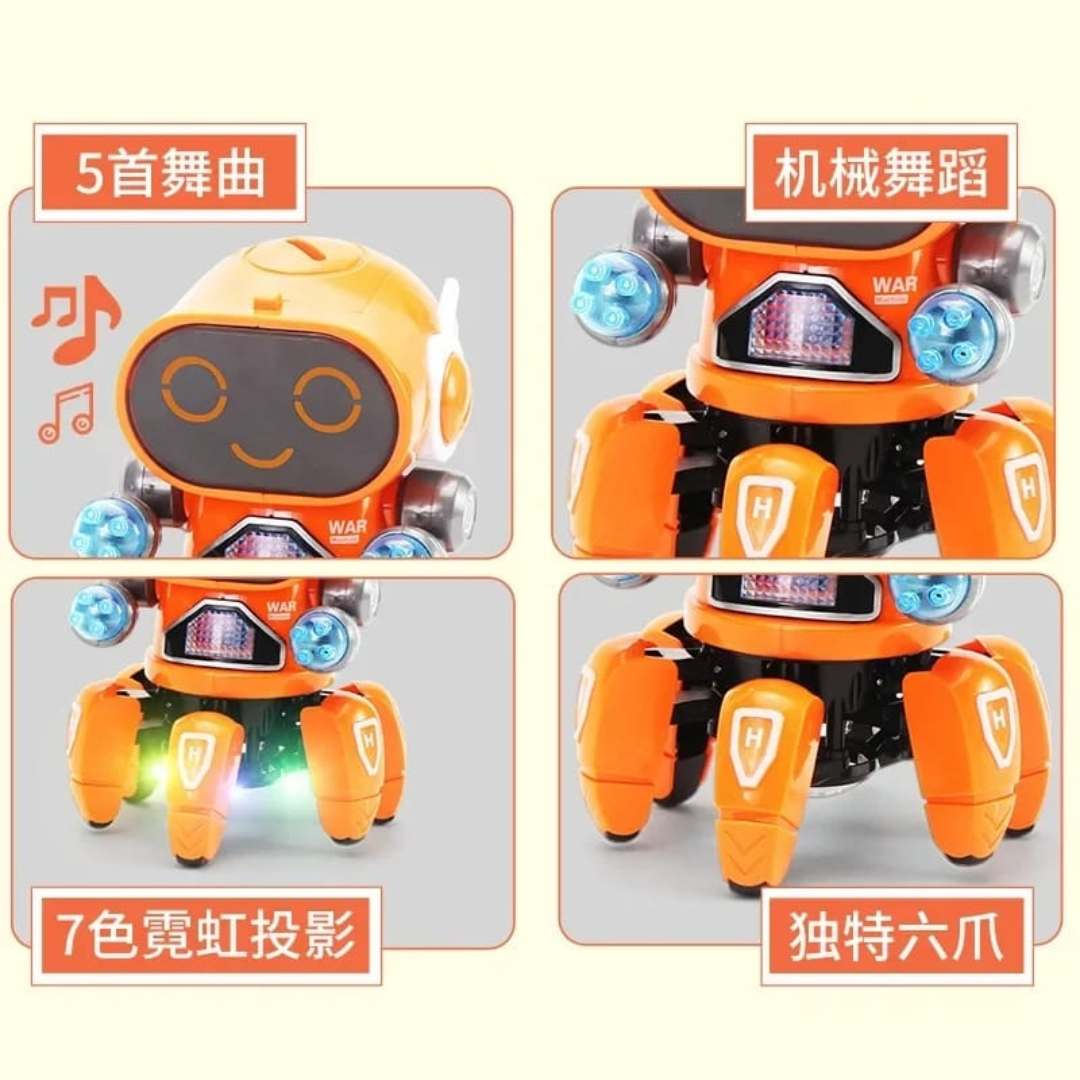 Robot Mascota Musical Bailarín