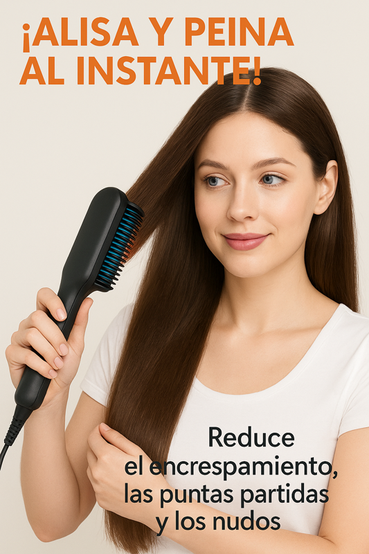 Cepillo Eléctrico Alisador ✅