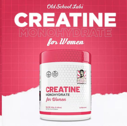 Old School Labs Creatina Monohidratada Mujeres