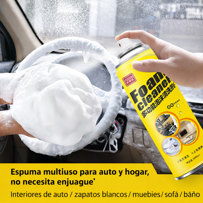 Oferta 2 x Limpiador Espuma Multiusos Foam Cleaner