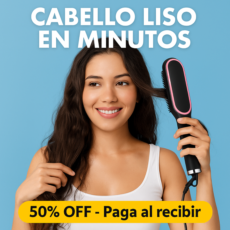 Cepillo Eléctrico Alisador ✅