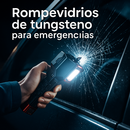 La Linterna Táctica 4 en 1 Que Te Puede Salvar la Vida – ¡Potente, Cargable y Multiusos!