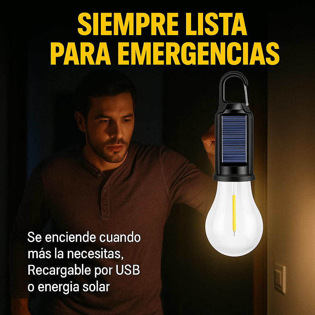 Ampolleta Solar "2x1 + 50% Off" ✅