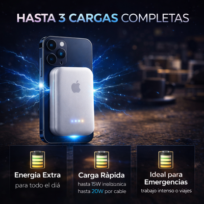 🔋 Battery Pack MagSafe 10000 mAh - Carga sin cables en segundos