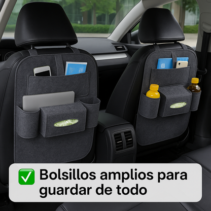 Organizador Para Auto Asiento 2x1