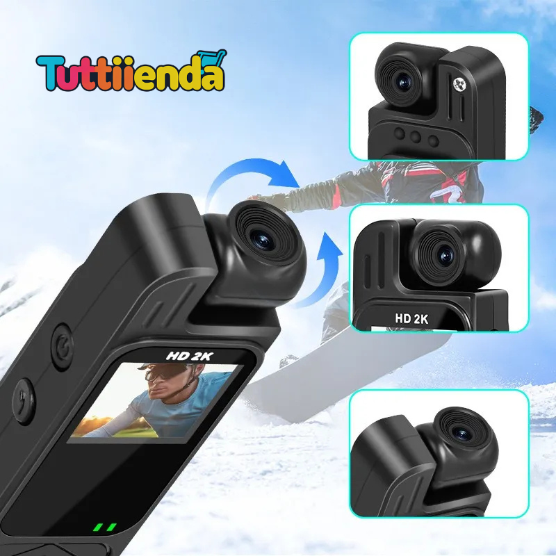 Videocámara Corporal 1080p Con Pantalla