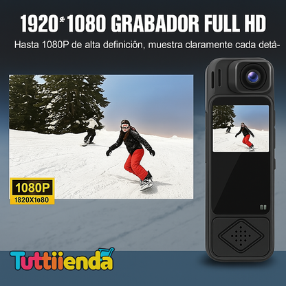 Videocámara Corporal 1080p Con Pantalla