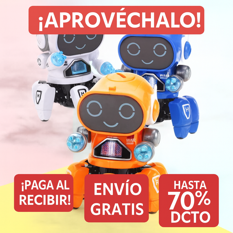 Robot Mascota Musical Bailarín