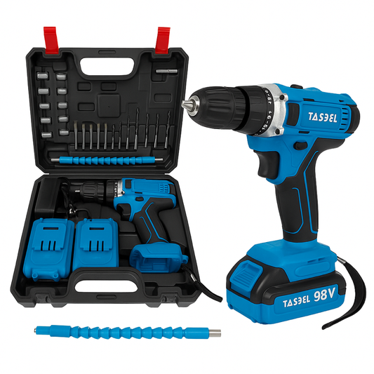 Taladro 98V de Impacto 🔧 Potencia Profesional, Precio Oferta