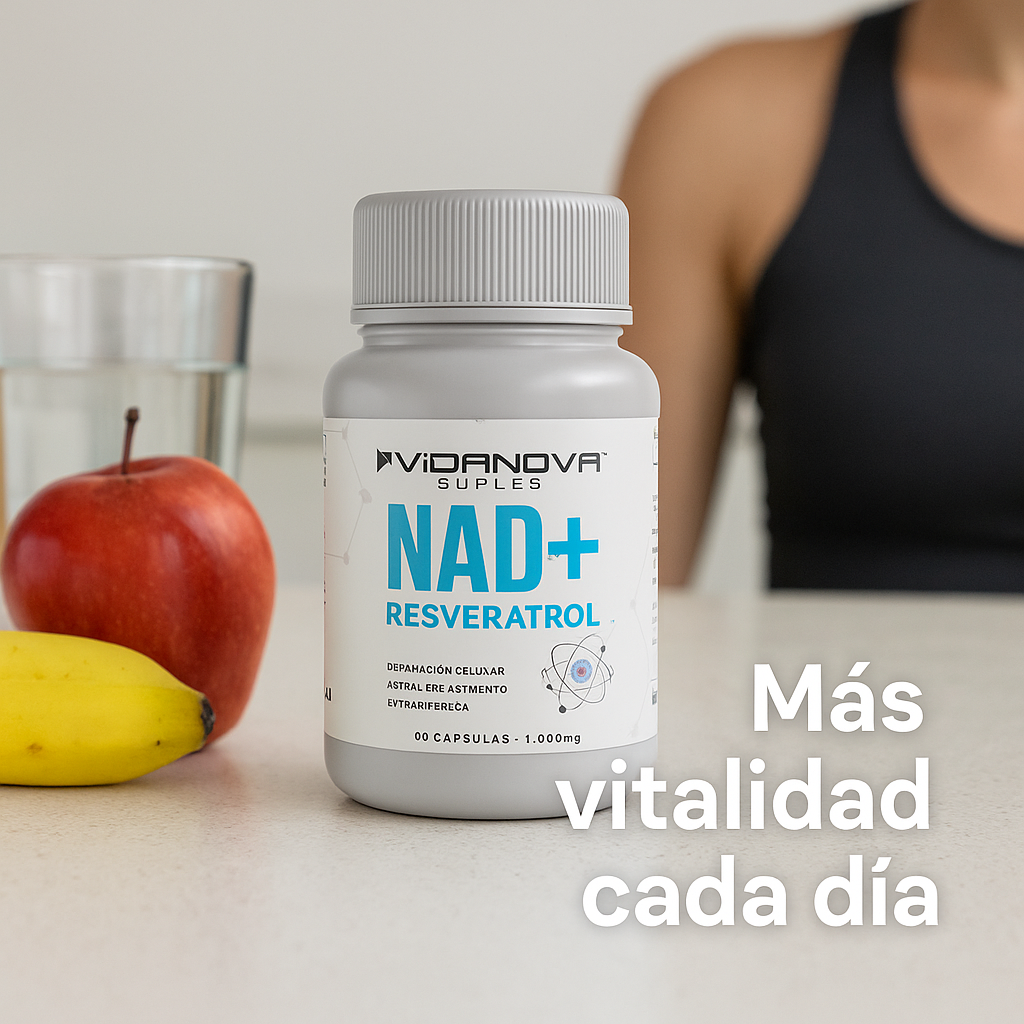 NAD+ RESVERATROL 1000MG 60 CAPS ORIGINAL