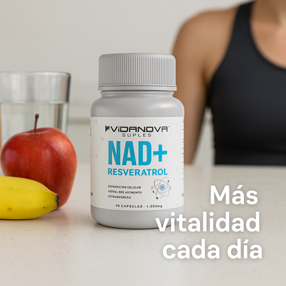 NAD+ RESVERATROL 1000MG 60 CAPS ORIGINAL