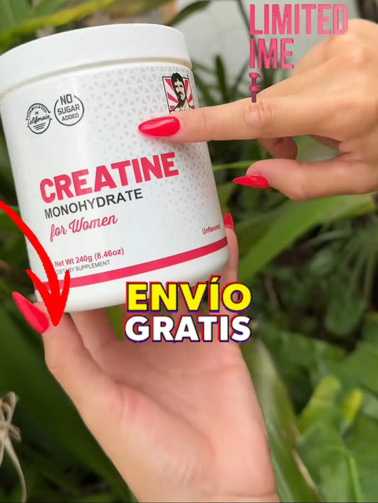 Old School Labs Creatina Monohidratada Mujeres