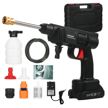 Hidrolavadora Portátil 98V con 2 Baterías Recargables