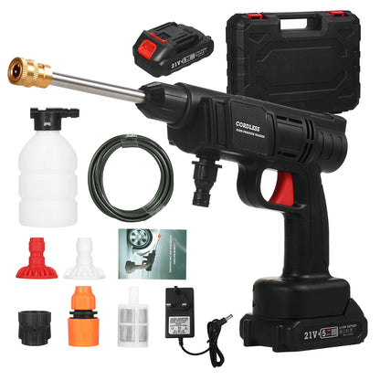 Hidrolavadora Portátil 98V con 2 Baterías Recargables