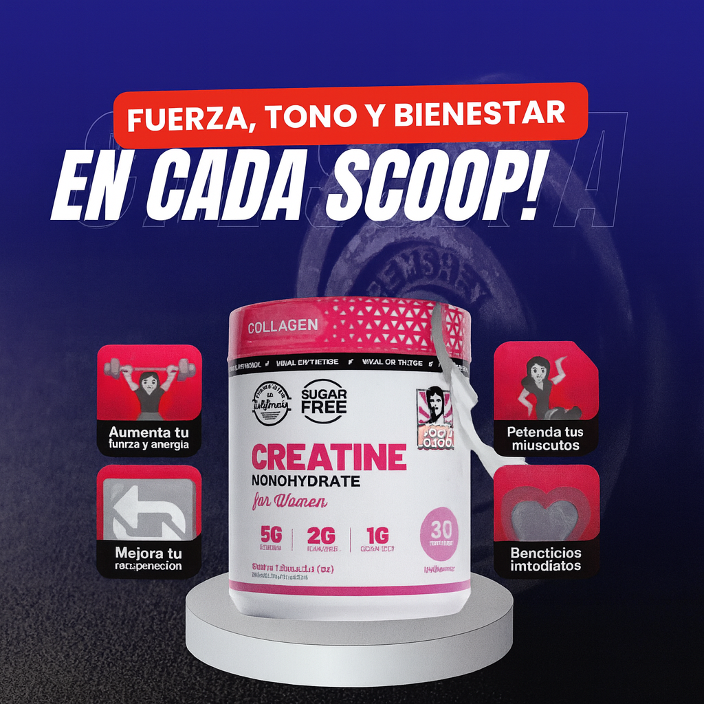 Old School Labs Creatina Monohidratada Mujeres