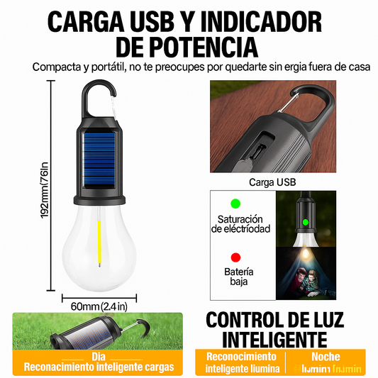 Ampolleta Solar "2x1 + 50% Off" ✅